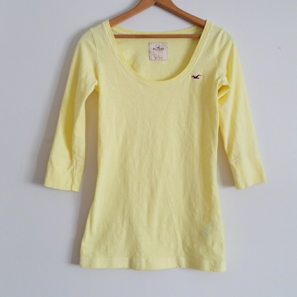 Hollister Tops - Hollister yellow BLOUSE